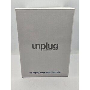 NEW!! Unplug Meditation Aromatherapy Diffuser (+ Happy Essential Oil) $55 MSRP